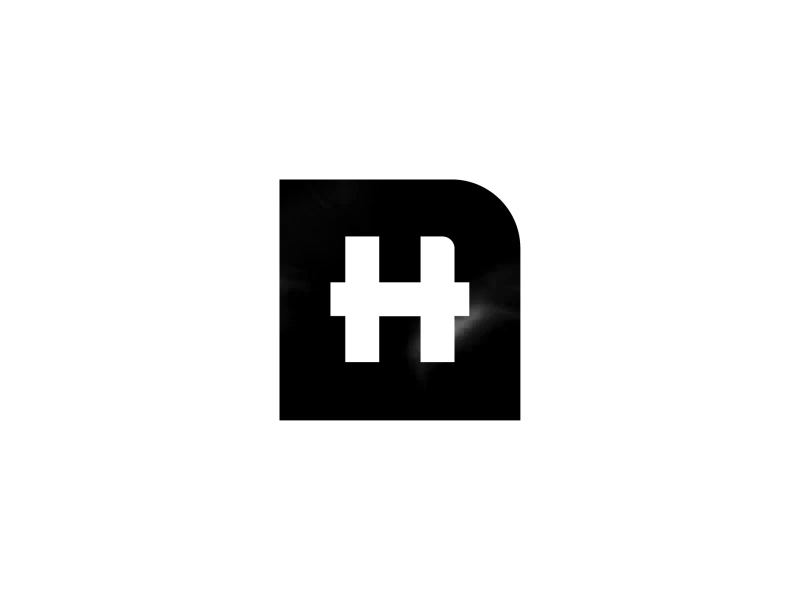 Hill logo h logo vector youth group