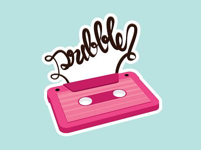Dribbble Playoff Casette