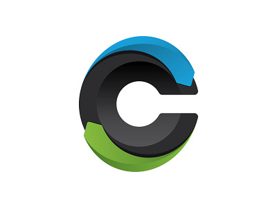 Browser Logo c connection logo vector