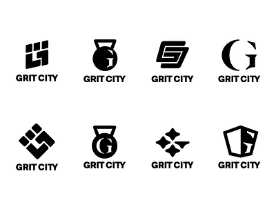 Grit City Logo Variations