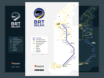 BRT Belém Map