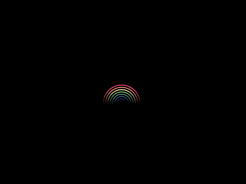 Loading Rainbow Animation