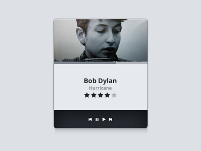 Hurricane Player dylan glyph icon music not quite flat (still cool) play player simple ui widget