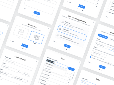 Onboarding Screens — Time Tracking Application