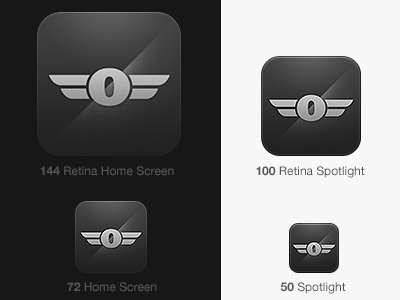 Octane Files automobile car icon ipad logo mobile