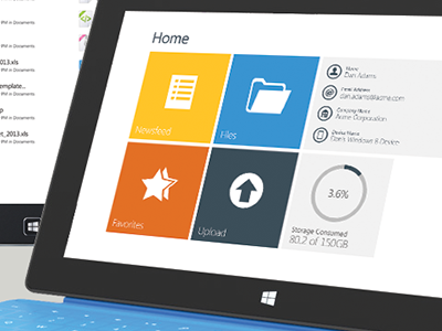 Windows 8 app flat home mobile tablet windows 8