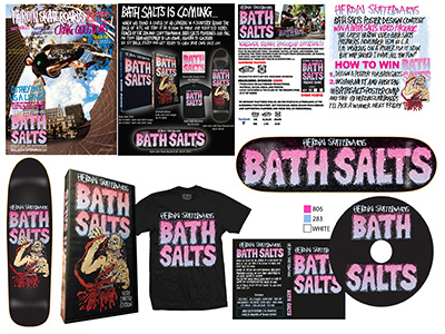 Heroin Bath Salts DVD Branding