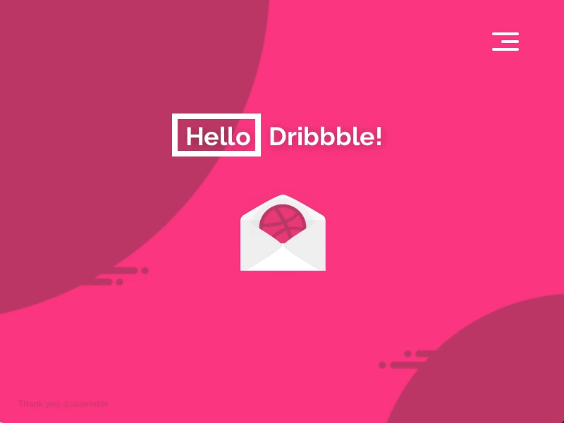Hello Dribbblers! :) digital design ui web design