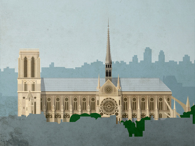 Notre Dame Dribbble