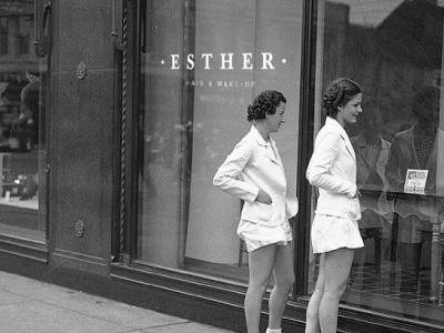 Esther Window Stickering