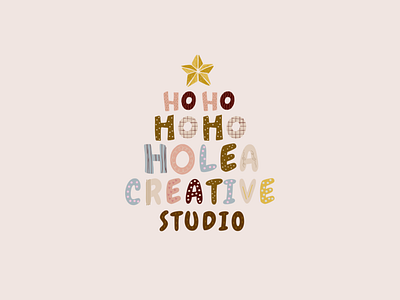 Merry Christmas from Olea Creative Studio canva christmas graphic design social media