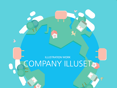 company illust set illust