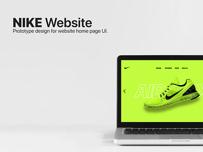 Website Homepage UI design Sample