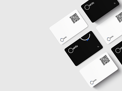 NFC Business Card design for cashify
