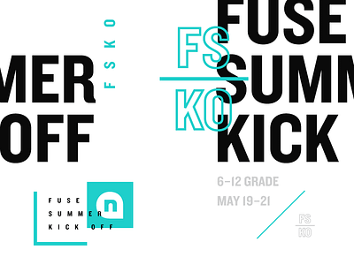 FSKO 2015 branding church grid knockout layout newspring summer youth