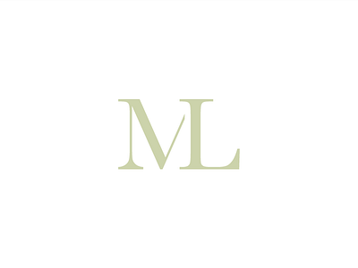 Mark & Laura Monogram branding l logo m monogram wedding