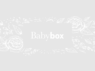 Babybox baby box branding church floral flowers newspring