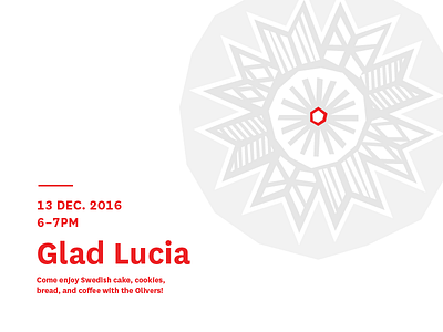Lucia 2016 christmas december god jul illustration lucia scandinavia snowflake sweden