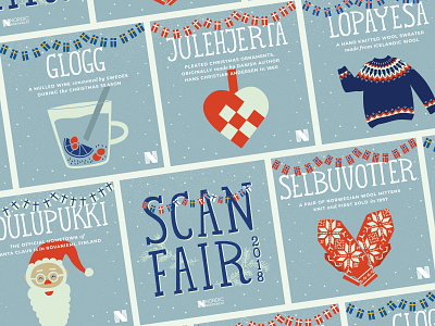 ScanFair 2018 branding christmas hand lettering heritage holiday illustration layout nordic portland scandinavian typography