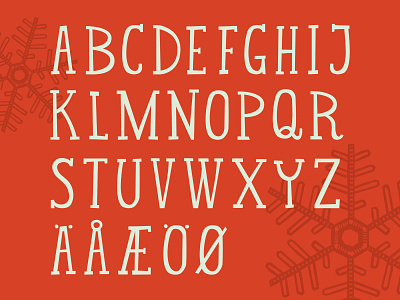 ScanFair Alphabet alphabet christmas hand lettering heritage holiday nordic portland scandinavian type typography