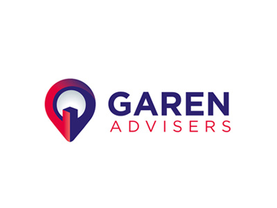 GAREN ADVISERS branding fabiopantoja g googlemaps locator logo logotype nicaragua pointer real state