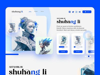 Light NFT Landing Page UIUX 3d animation app board ape branding crypto browser design desktop graphic design illustration landing page logo motion graphics nft non fungible token ui ux