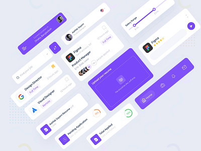 Job Finder App UI Component