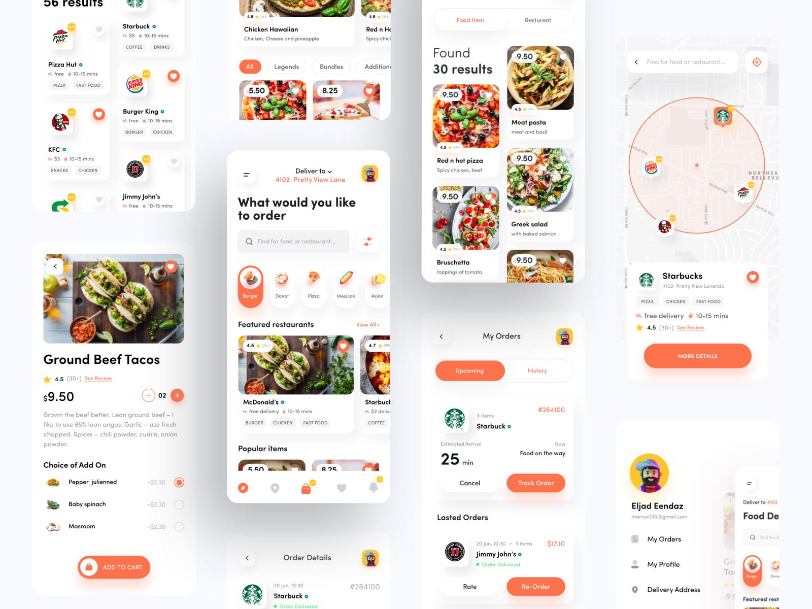 Food color ui - kesildraw