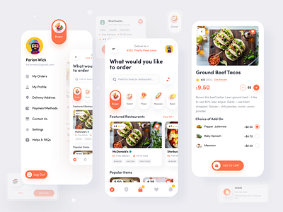 Food Delivery UI Kit