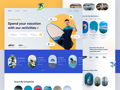 Landing Page- Activities Platform v2