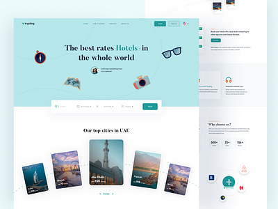 Travel Landing Page