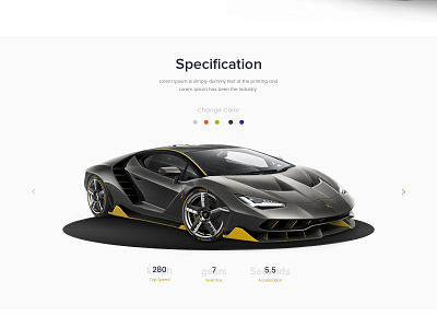 Download Lamborghini Landing Page By Ashfak Ahmed Sayem On Dribbble