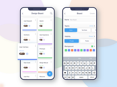 Trello Redesign Concept: iOS Application