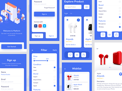 E-commerce App Exploration animation app app design app project card cool design creative design ecommerce filter full project interaction interaction animation ios iphone x mockup product ui user experience ux