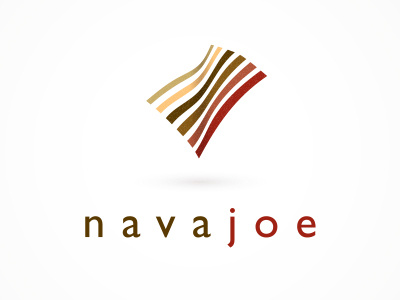 navajoe blanket coffee identity logo logotype navajo typography