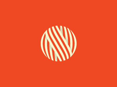 Naftolimanndesign_2 ball circle logo logotype orange stripes type typography