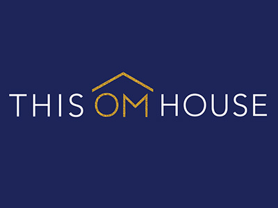 Thisomhouse feng shui house logo navy