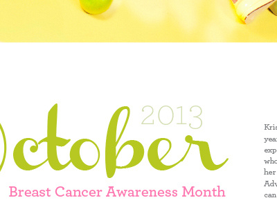 Breast Cancer Pin-up Calendar