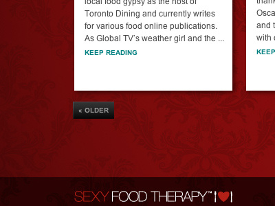 sexy food footer