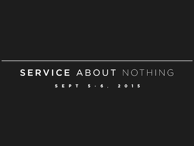Service About Nothing tfhny