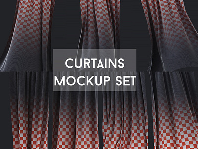 Curtains Set Mockup curtains design download photoshop mockup psd mockup template