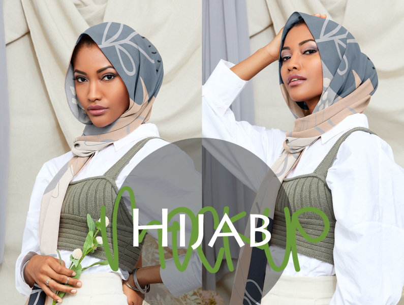 Fashion style sale girl hijab