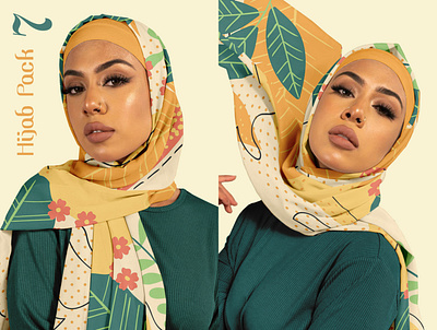 Hijab Mockup Pack 7 apparel clothes design download fabric mockup fashion female girl graphic design hijab model muslim photoshop mockup psd mockup scarf shawl textile mockup woman
