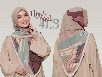 Hijab Mockup Pack 41.3 apparel clothes design download fabric mockup fashion female girl hijab model muslim photoshop mockup psd mockup scarf shawl template textile mockup woman