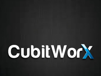 Cubit Worx branding graphic design illustration logo