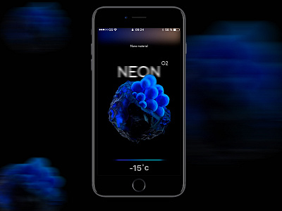 Neon clothes future nano neon technology ui ux