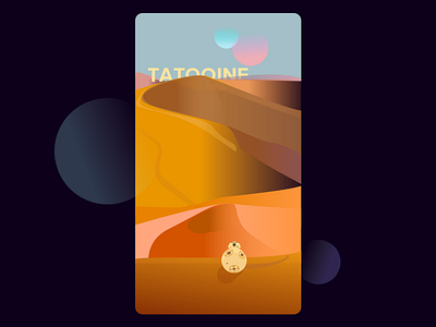 Tatooine illustration planet star tatooine wars