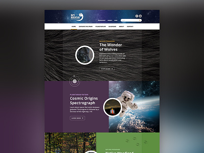 Bays Mountain Website desktop net360 park planetarium tennessee web website