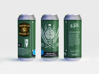 Johnson City Brewing Co Label - RAB