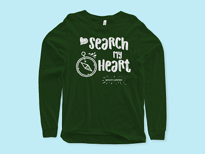 Search my Heart 2 design illustration lifeteen retreat